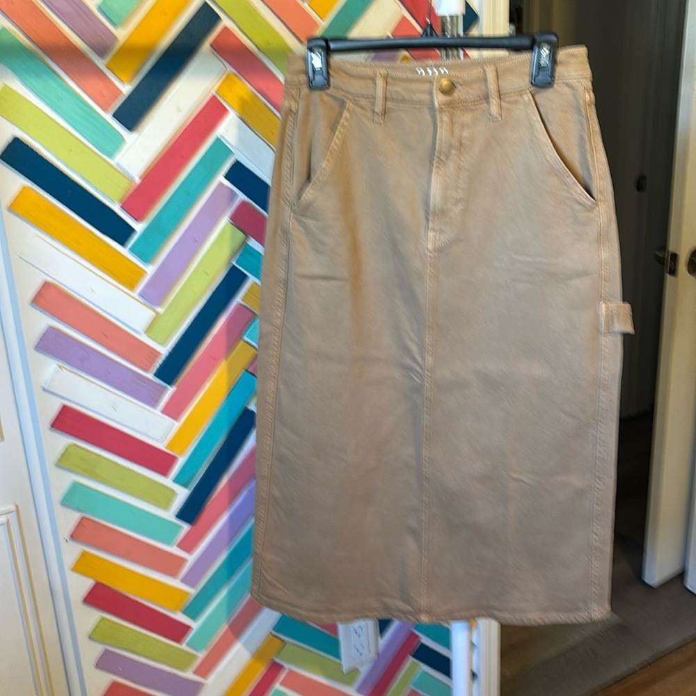 Tan skirt